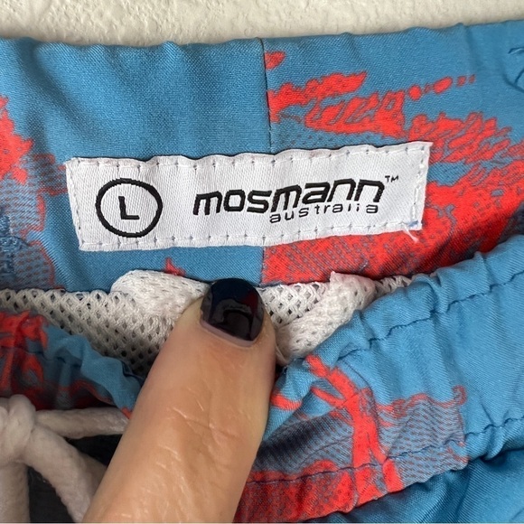 Mosmann Australia Palm Tree Print Swim Shorts - Picture 4 of 4